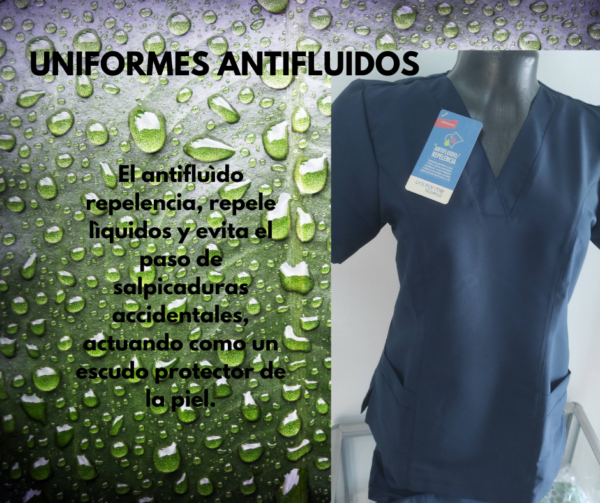 UNIFORME MUJER EN ANTIFLUÍDO CLORO-RESISTENTE LAFAYETTE UNIVERSAL Unicolor blusa más pantalón - Imagen 15