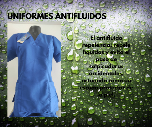 UNIFORME MUJER EN ANTIFLUÍDO CLORO-RESISTENTE LAFAYETTE UNIVERSAL Unicolor blusa más pantalón - Imagen 13